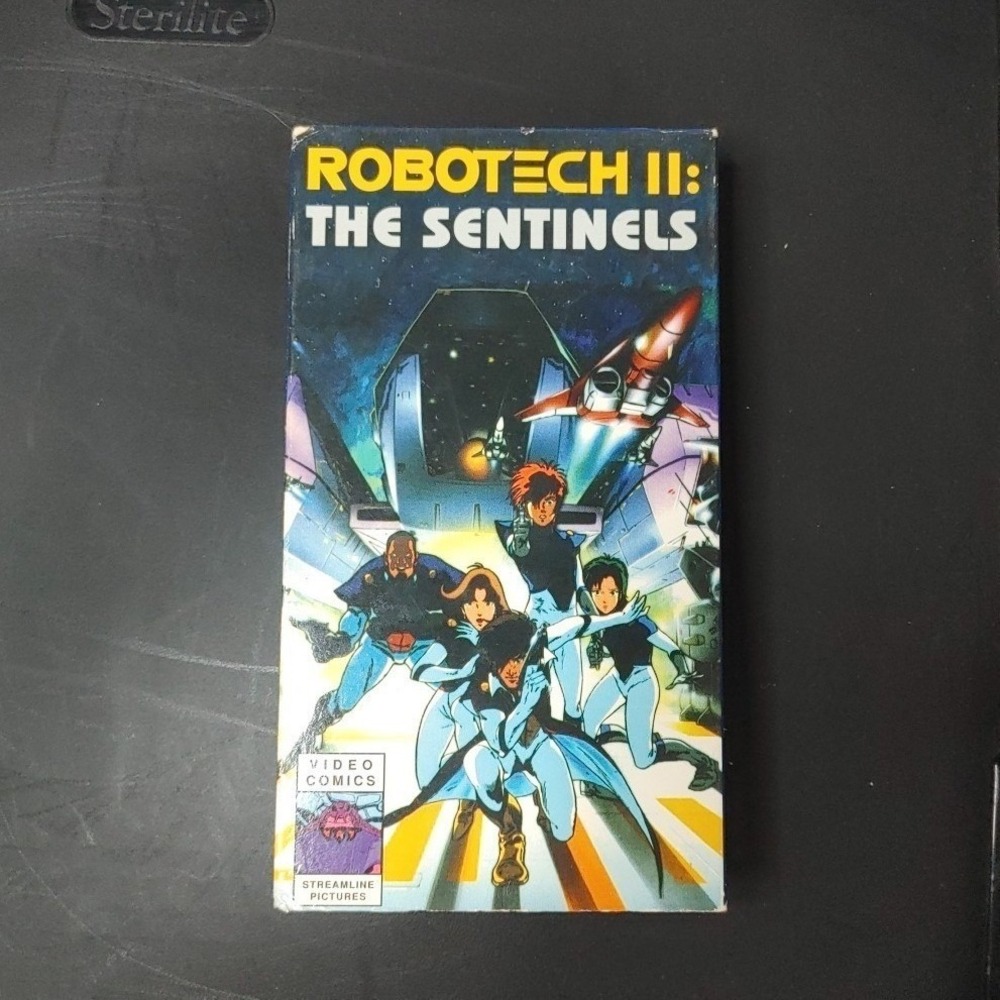 Robotech II: The Sentinels (VHS, 1986) Streamline Pictures Video Comics